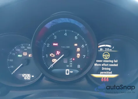 2024 Porsche Macan T из США, поврежденный, VIN WP1AA2A57RLB20587